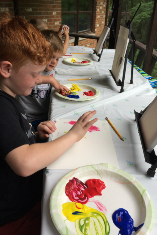 Young Artistic Minds provides teaching artists and all the supplies needed for students for the entire school year.