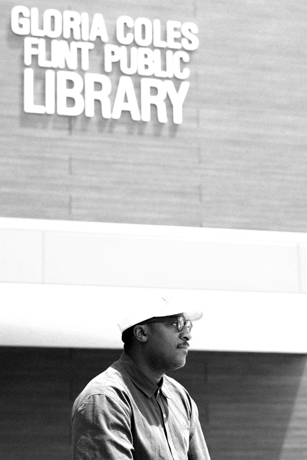 Feimstro's residency at the Gloria Coles Flint Public Library signals a desire to mix music and literature.