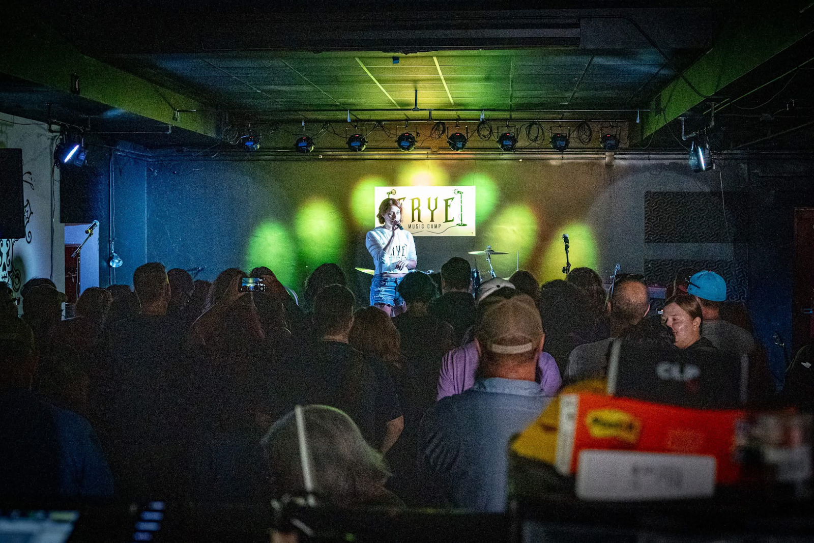 A FRYE performance takes place inside Flint Local 432.