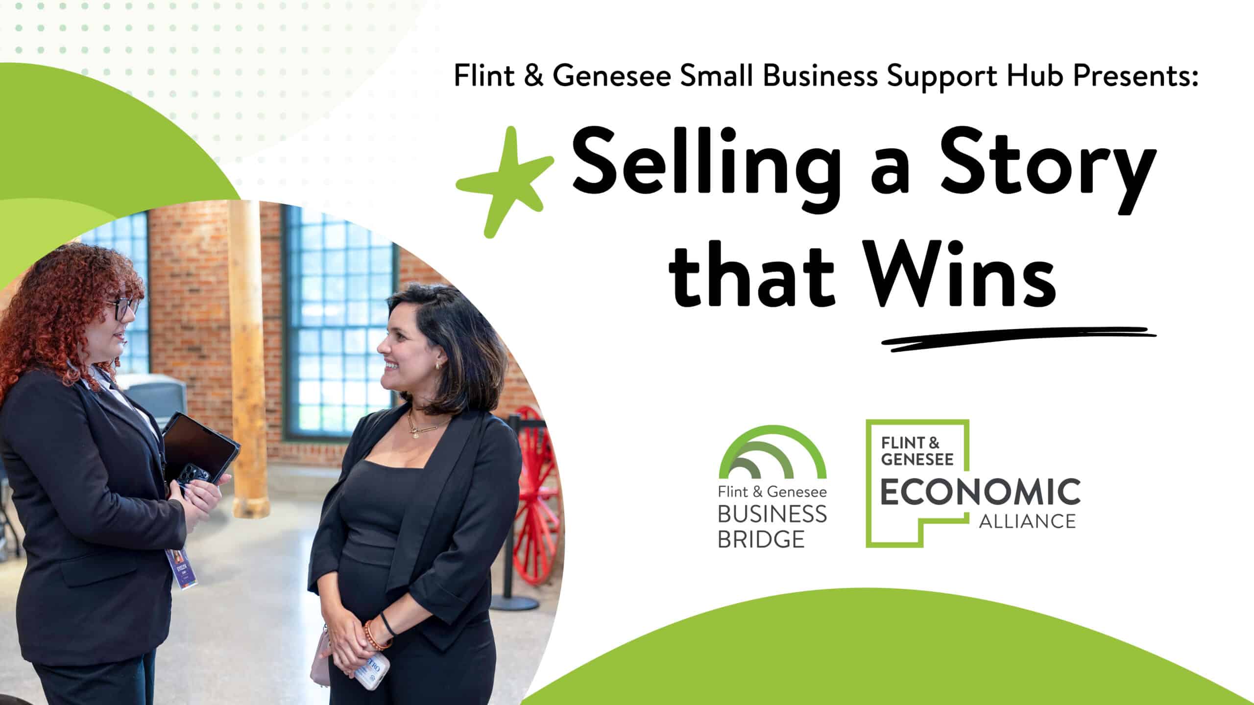 Flint & Genesee Small Business Support Hub to Help Entrepreneurs Harness the Power of Storytelling – Flintside